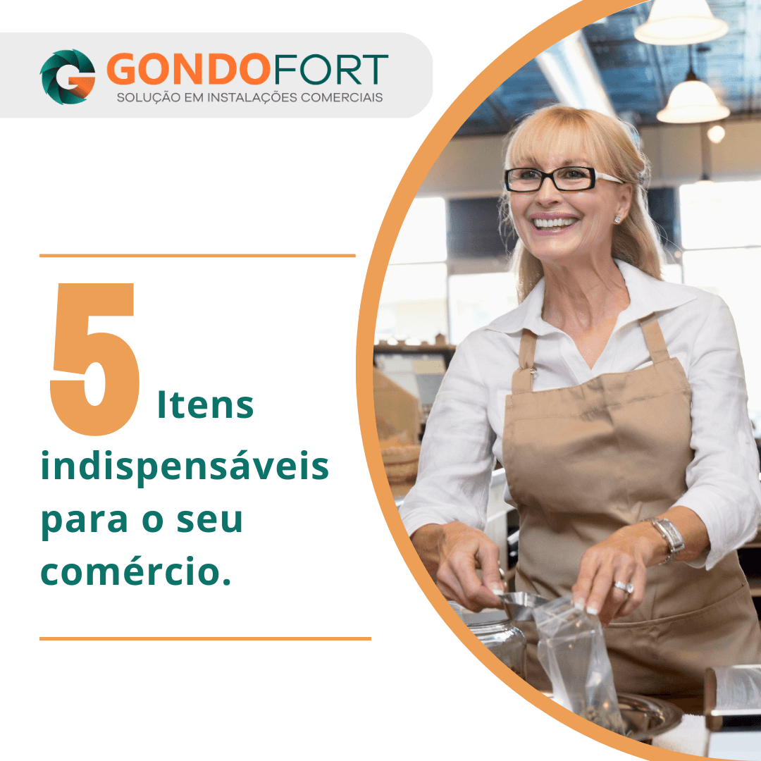 4 Itens indispensáveis para o seu comércio.