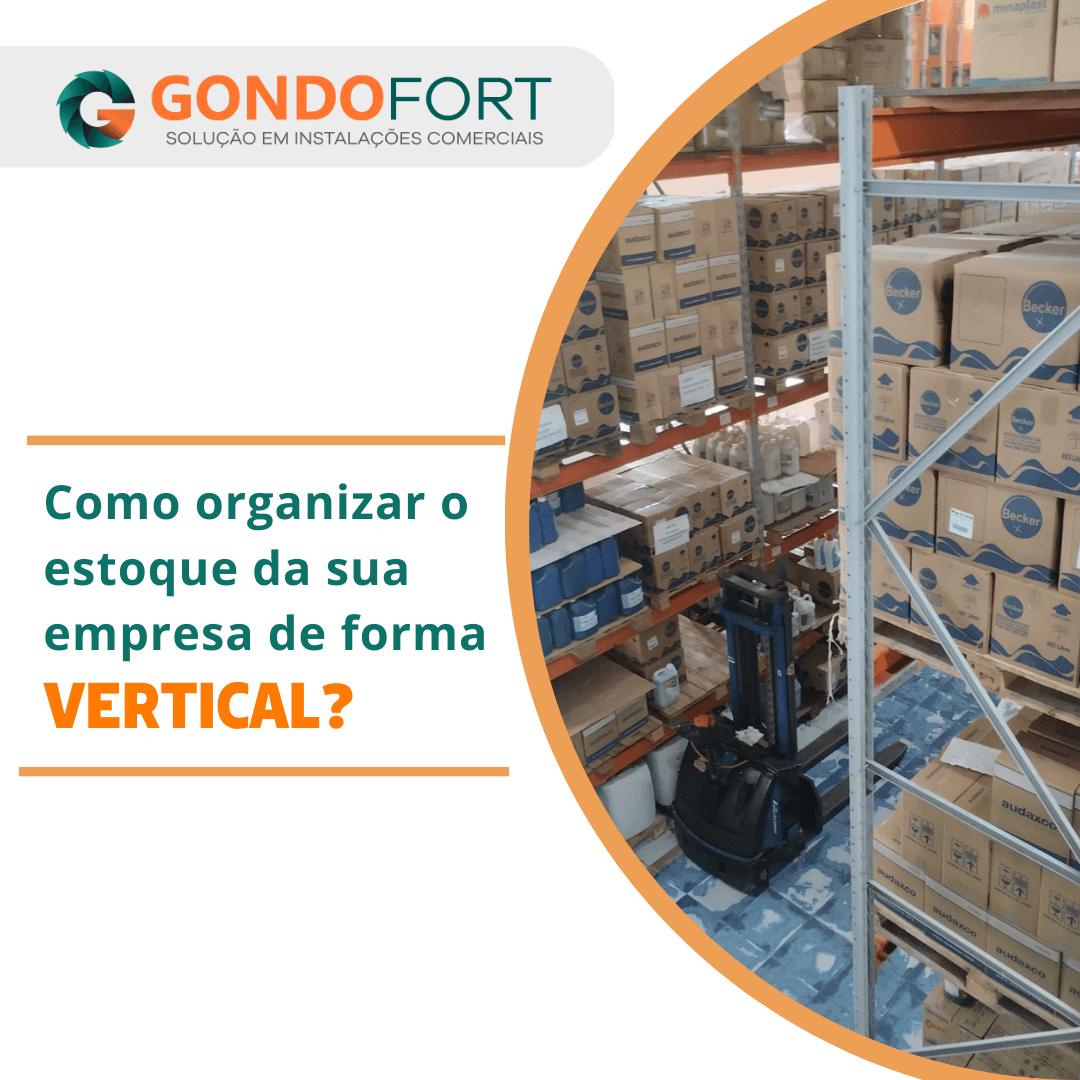 Como organizar o estoque da sua empresa de forma vertical?