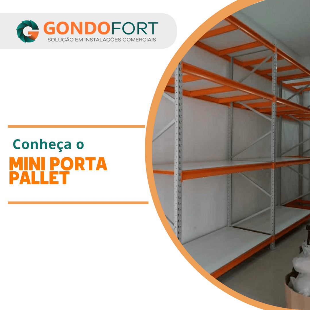 Conheça o Mini Porta Pallet.