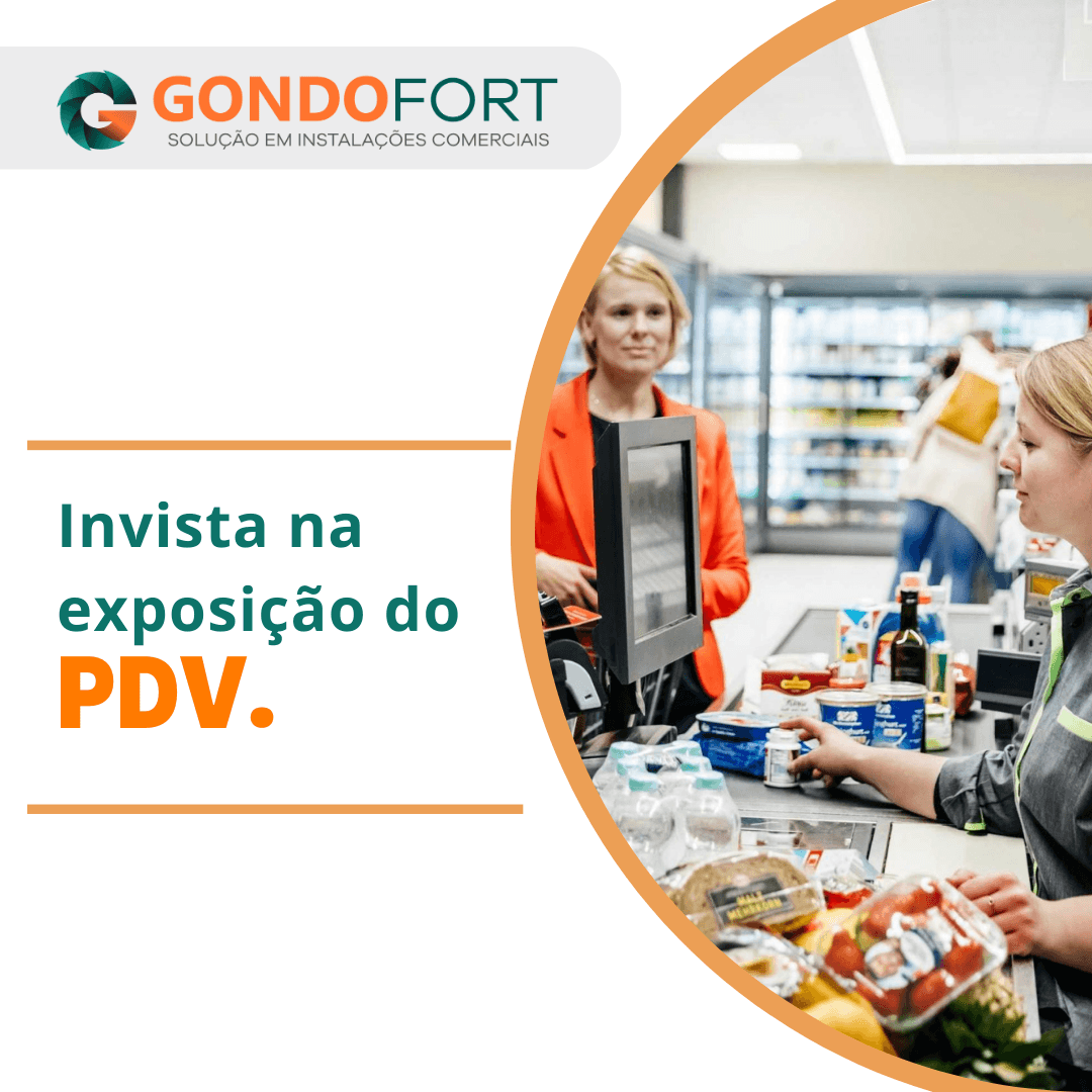 Invista na exposição do PDV