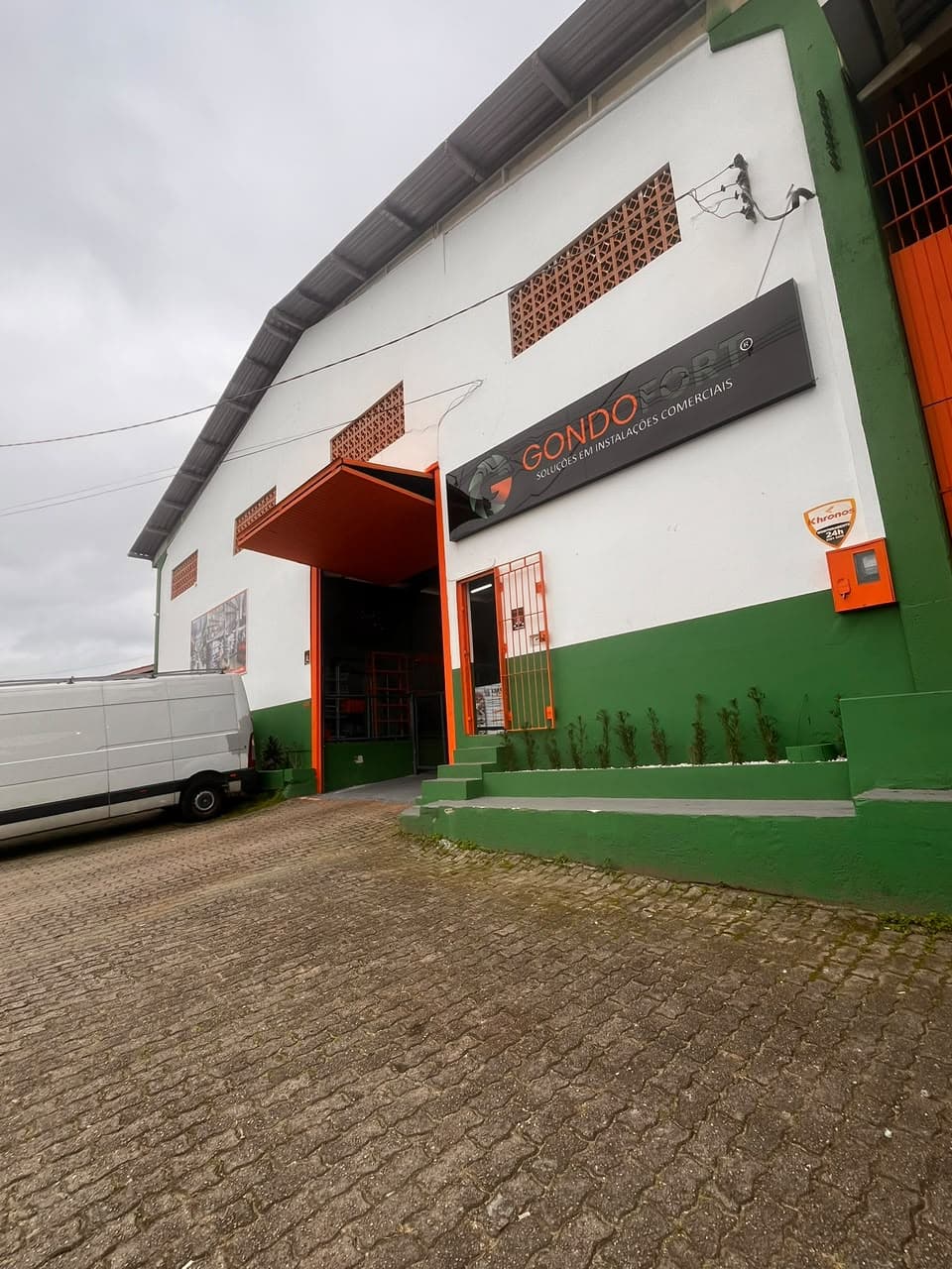 Área externa da unidade Gondofort