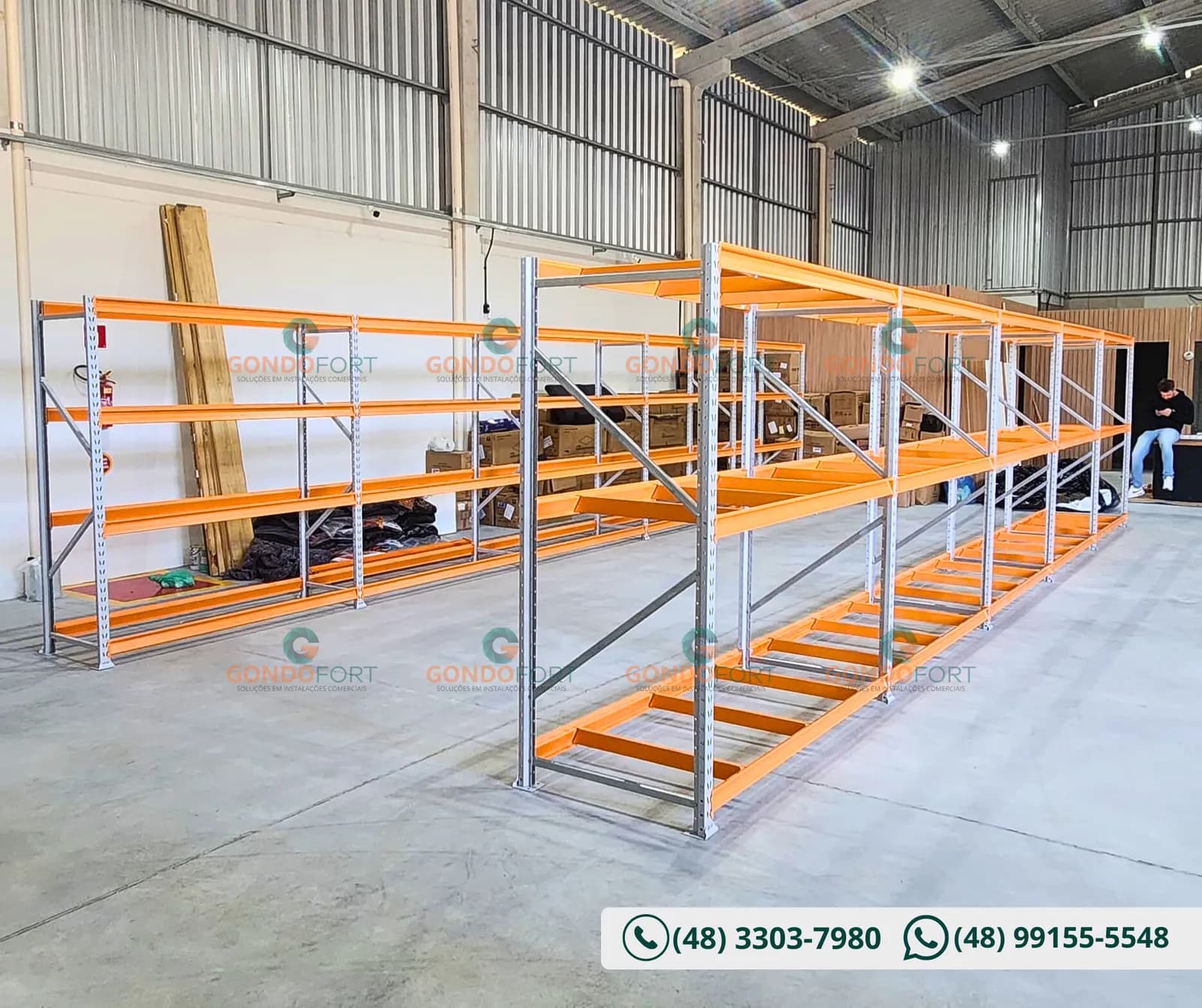 Centro de Distribuição: Mini Porta Pallet e Bancadas — foto 1