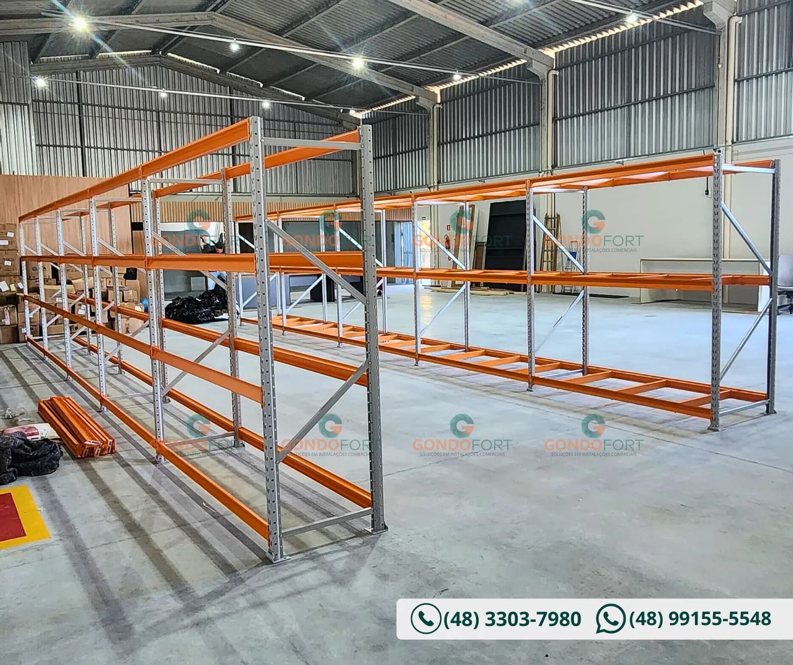 Centro de Distribuição: Mini Porta Pallet e Bancadas — foto 3