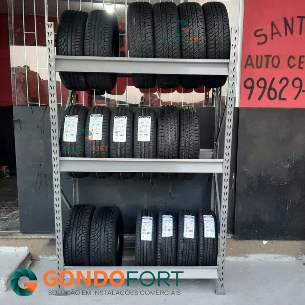 Mini Porta Pallet Slim em Borracharias — foto 2