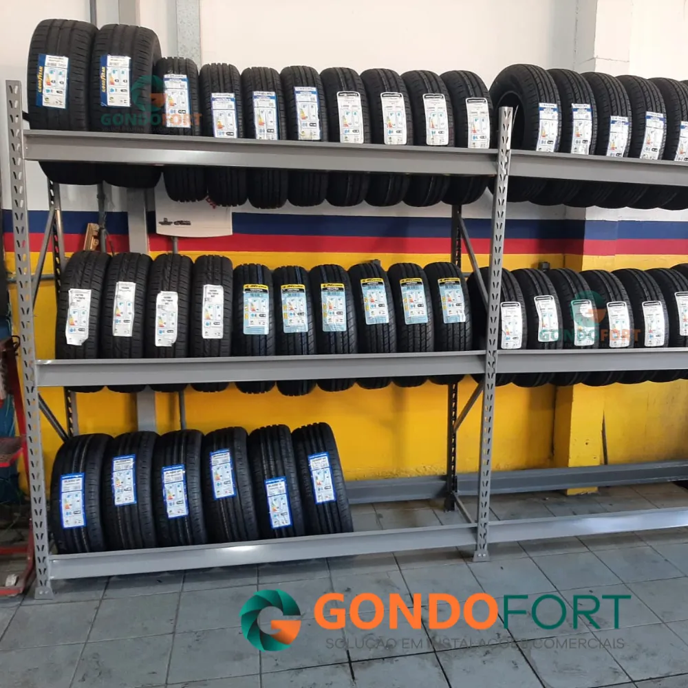 Mini Porta Pallet Slim em Borracharias — foto 5