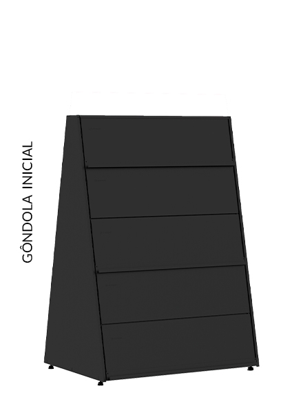 GÔNDOLA PARA PISO CENTRO